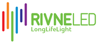 Інтернет-магазин "Рівне LED" - виробляємо світлодіодні світильники, прожектори, лампочки логотип