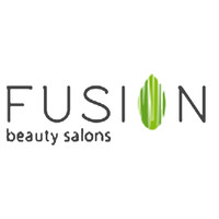 «FUSION» — сеть салонов красоты: стрижки, окрашивание, макияж, маникюр, логотип