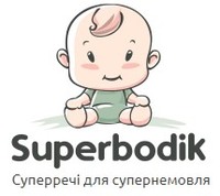 Superbodik - дитячий одяг для новонароджених логотип