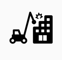 ДемСервіс-ІФ - продаж б/в будівельних матеріалів і демонтаж будівельних конструкцій логотип