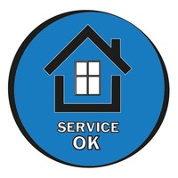 СервисОк - пластиковые окна и двери логотип