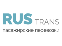 Пассажирские перевозки «Rus-Trans» логотип
