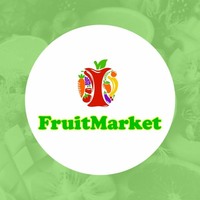 Магазин фруктов и овощей FruitMarket логотип