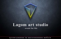 Lagom art studio  майстерня індивідуальних меблів логотип