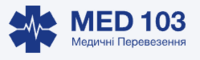Компанія транспортного медичного обслуговування «Med103» логотип